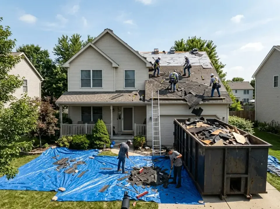 roof-replacement-debris-remova-004 — frequently asked questions, Cheapest Dumpster Rentals in London, OH